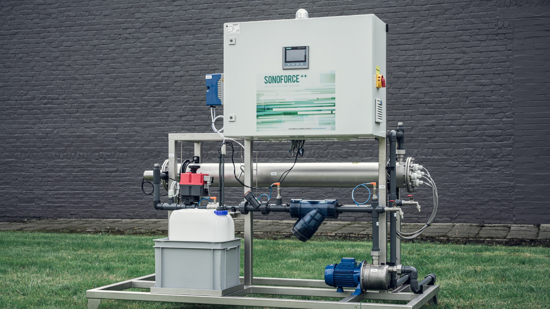 Afbeelding van de SonoForce, waar de UV-innovatie van PureBlue is geïntegreerd